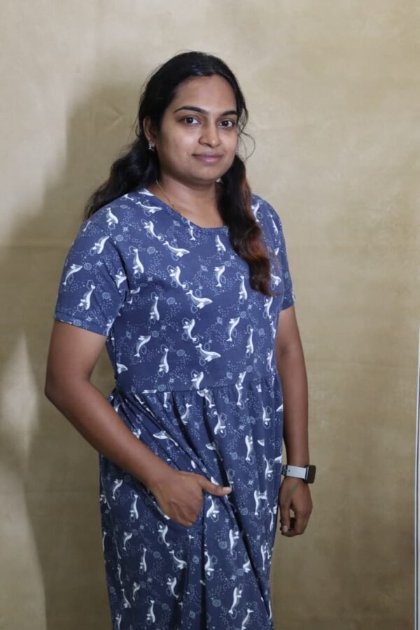 Non - Feeding Normal Sleeve - Navy Blue