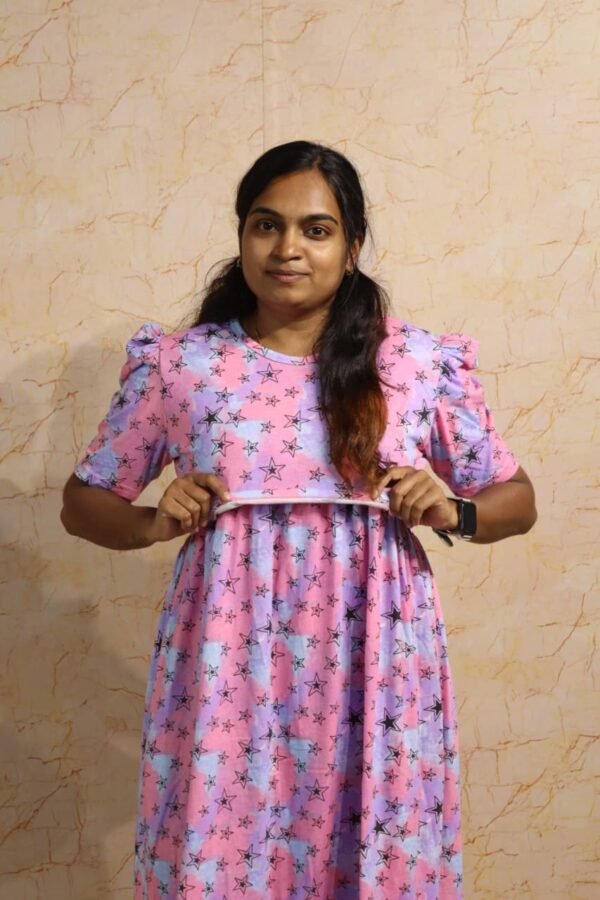 Feeding Puff Sleeve - Pink