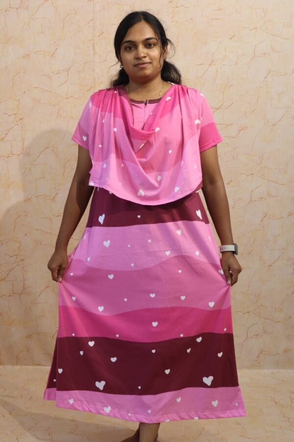 Feeding Shawl - Pink