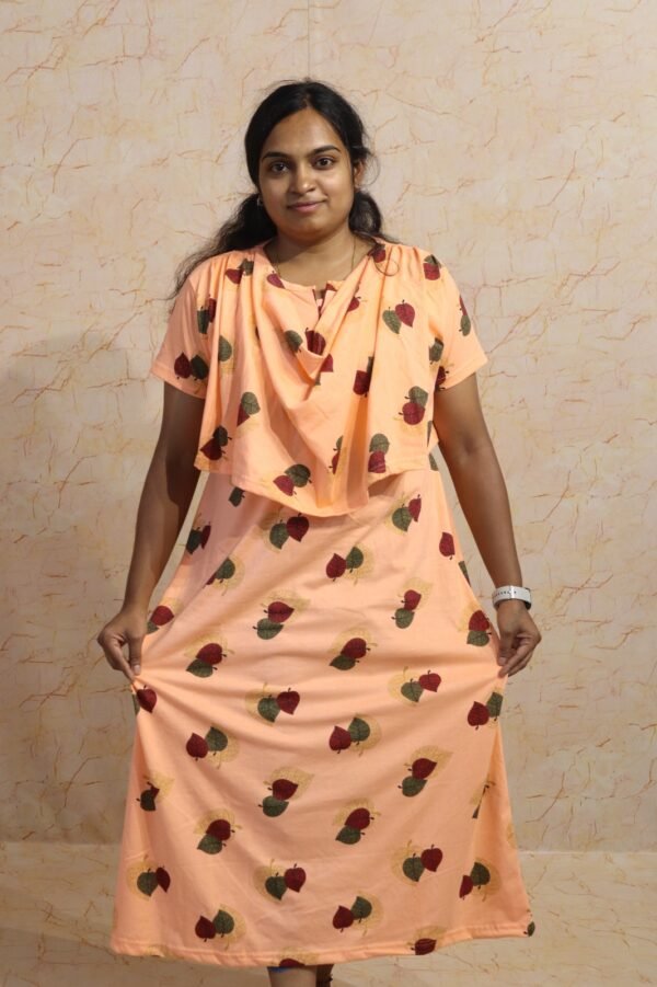 Feeding Shawl - Orange