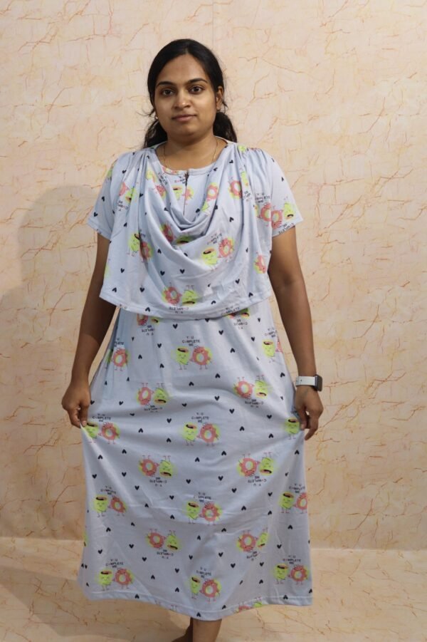 Feeding Shawl -Grey