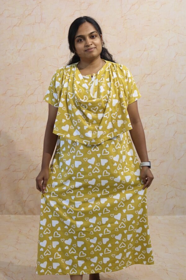 Feeding Shawl - Yellow