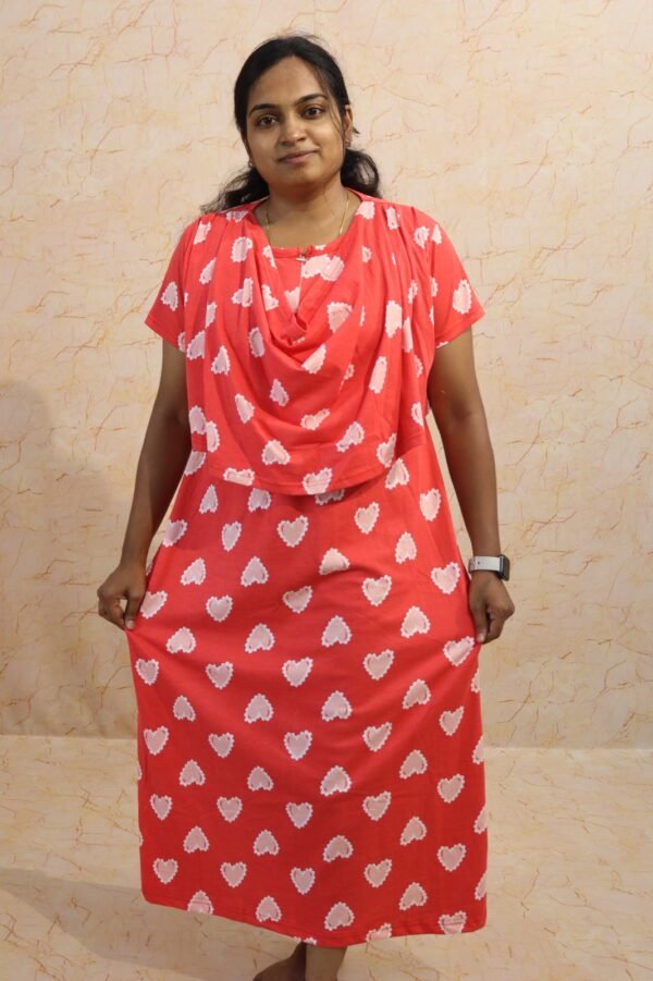 Feeding Shawl - Red