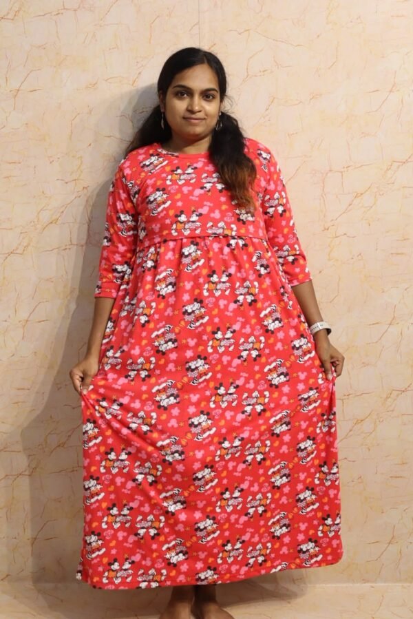 Feeding 3/4 sleeve - Red