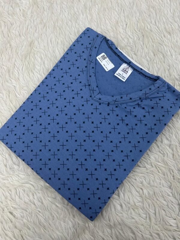 Long Polo T-Shirt-Grey