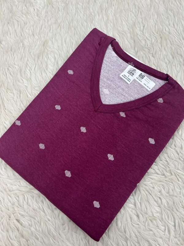 Long Polo T-Shirt-Brown