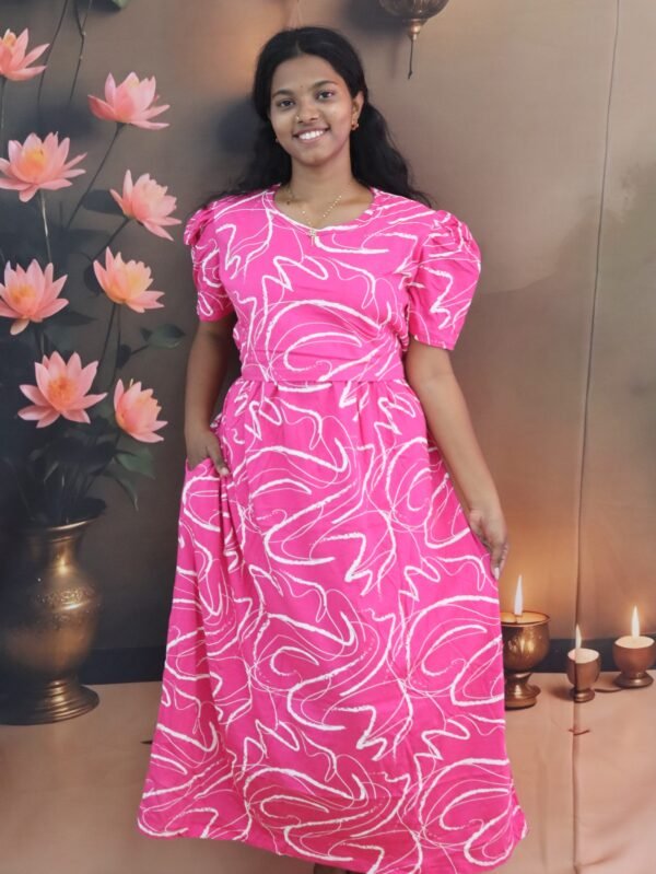 Feeding Puff Sleeve Premium-Pink