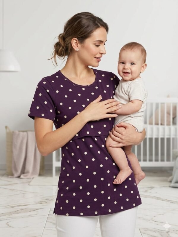 Feeding T-Shirt - Purple