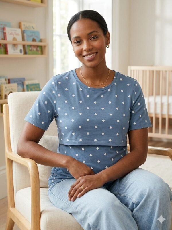 Feeding T-Shirt - Blue