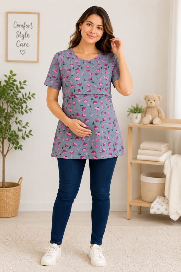 Feeding T-Shirt - Grey