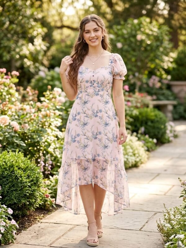 G-Frock- Pink-western Top