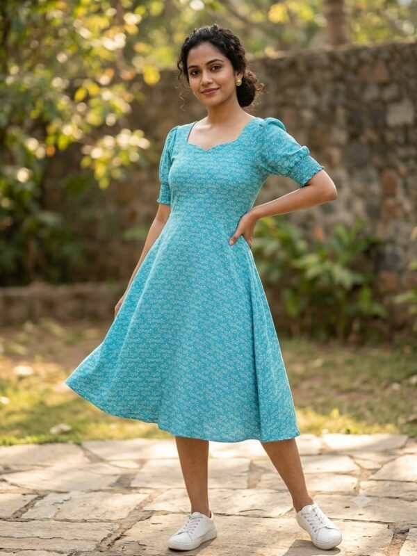 G-Frock Top-Blue