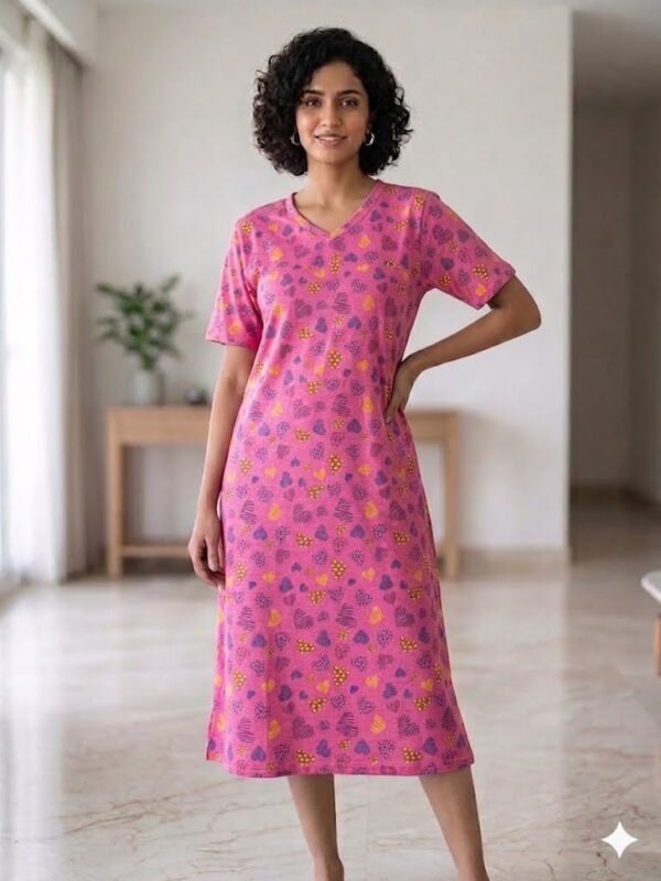 Long Polo- Pink