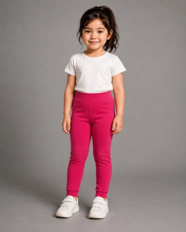 KIDS -JEGGING-PINK