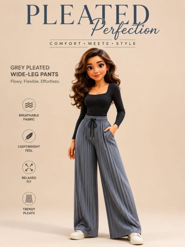 Spring Palazzo-Grey