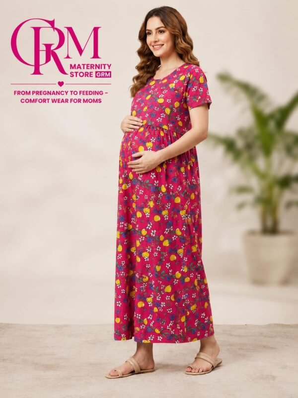 Maternity Maxi Dress for Pregnant Women | Comfortable Pregnancy & Nursing Wear