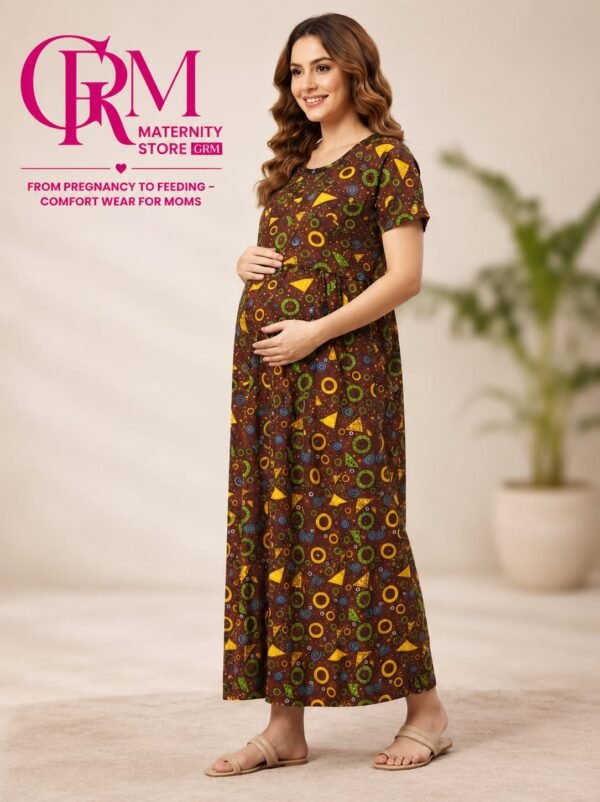 Maternity Maxi Dress for Pregnant Women | Comfortable Pregnancy & Nursing Wear