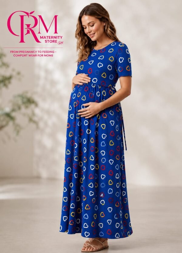 Maternity Maxi Dress for Pregnant Women | Comfortable Pregnancy & Nursing Wear
