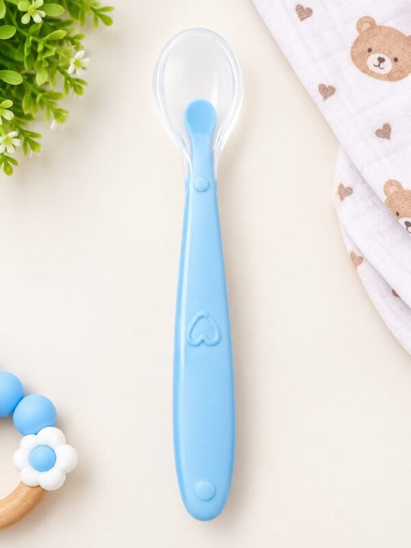 Baby Silicone Spoon (BPA Free)