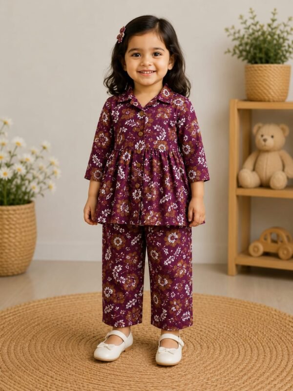 Pure Cotton Kids Co-ord Set