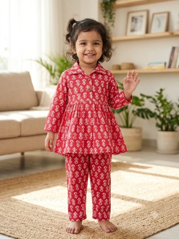 Pure Cotton Kids Co-ord Set